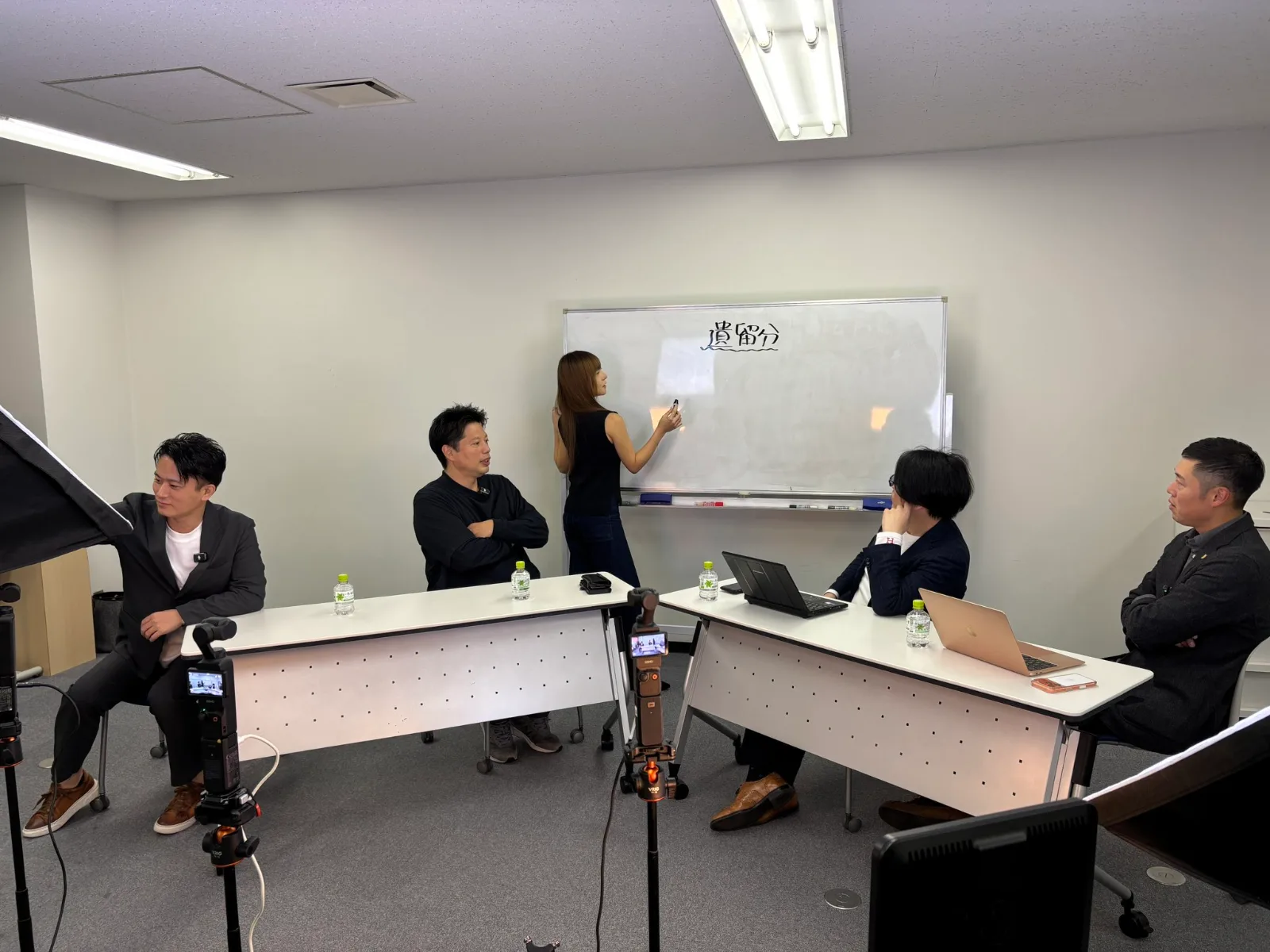 YouTube撮影現場